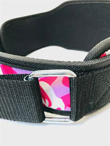 Basic Gym Belt - Pink Camo
