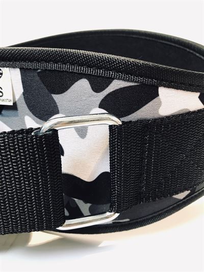 Basic Gym Belt - Grå camo