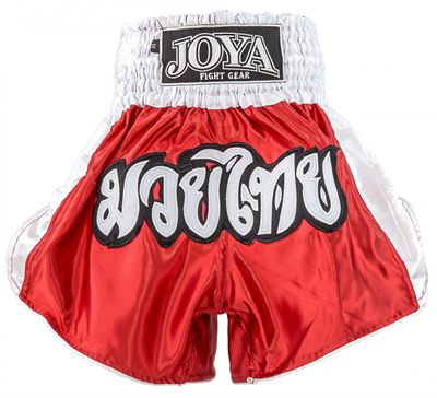 Kickboxing Short Rød-hvid