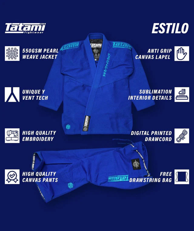 Tatami Estilo Black Label Gi – Premium BJJ Dragt i 100% Bomuld