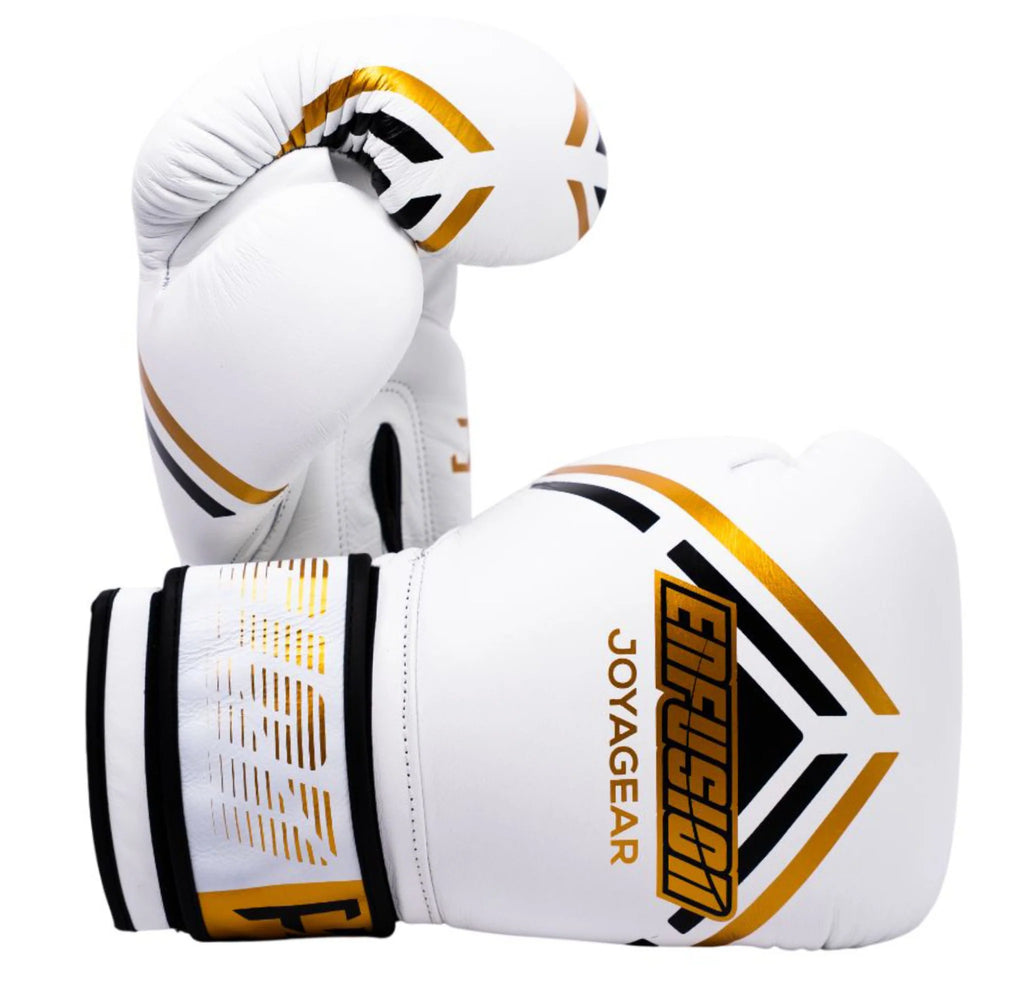 Joyagear X Enfusion Performance Boksehandsker Velcro Sort/Guld
