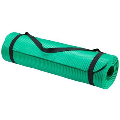 Træningsmåtte 183 x 60 x 1 cm med strop