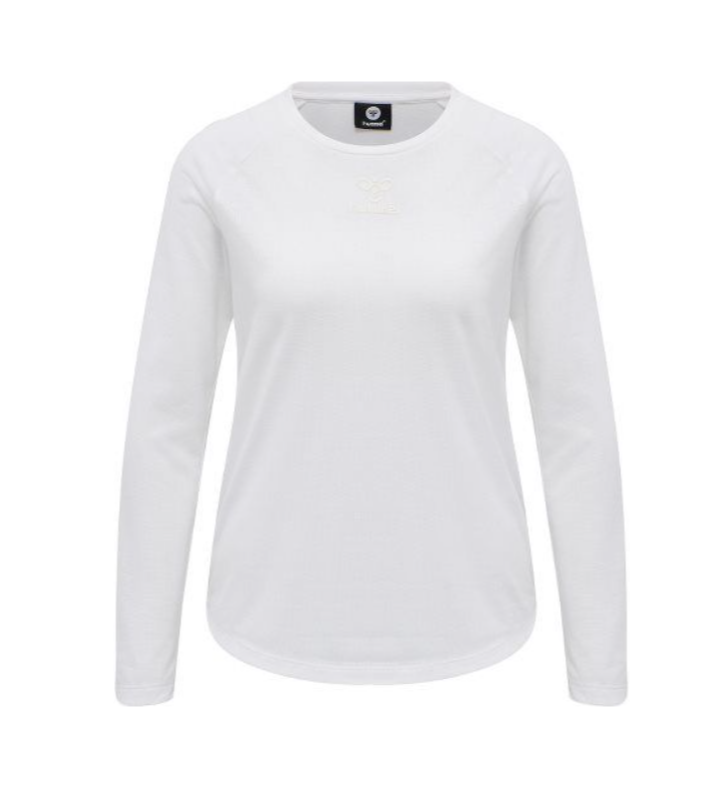 hvid Langærmet fra Hummel - Fit4Fight i VANJA t-shirt