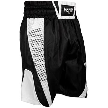Venum Elite bokseshorts - sort/hvid